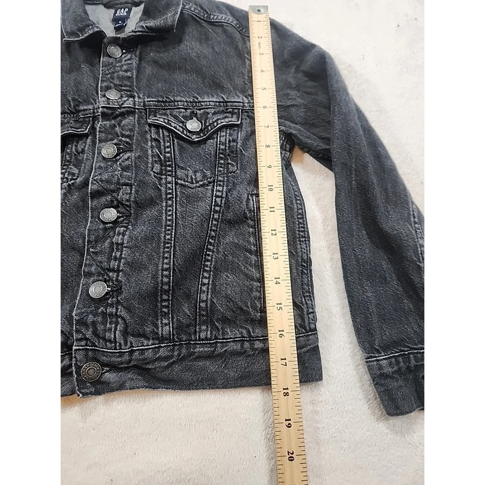 Gap‎ Kids Black Denim Icon Jacket XL